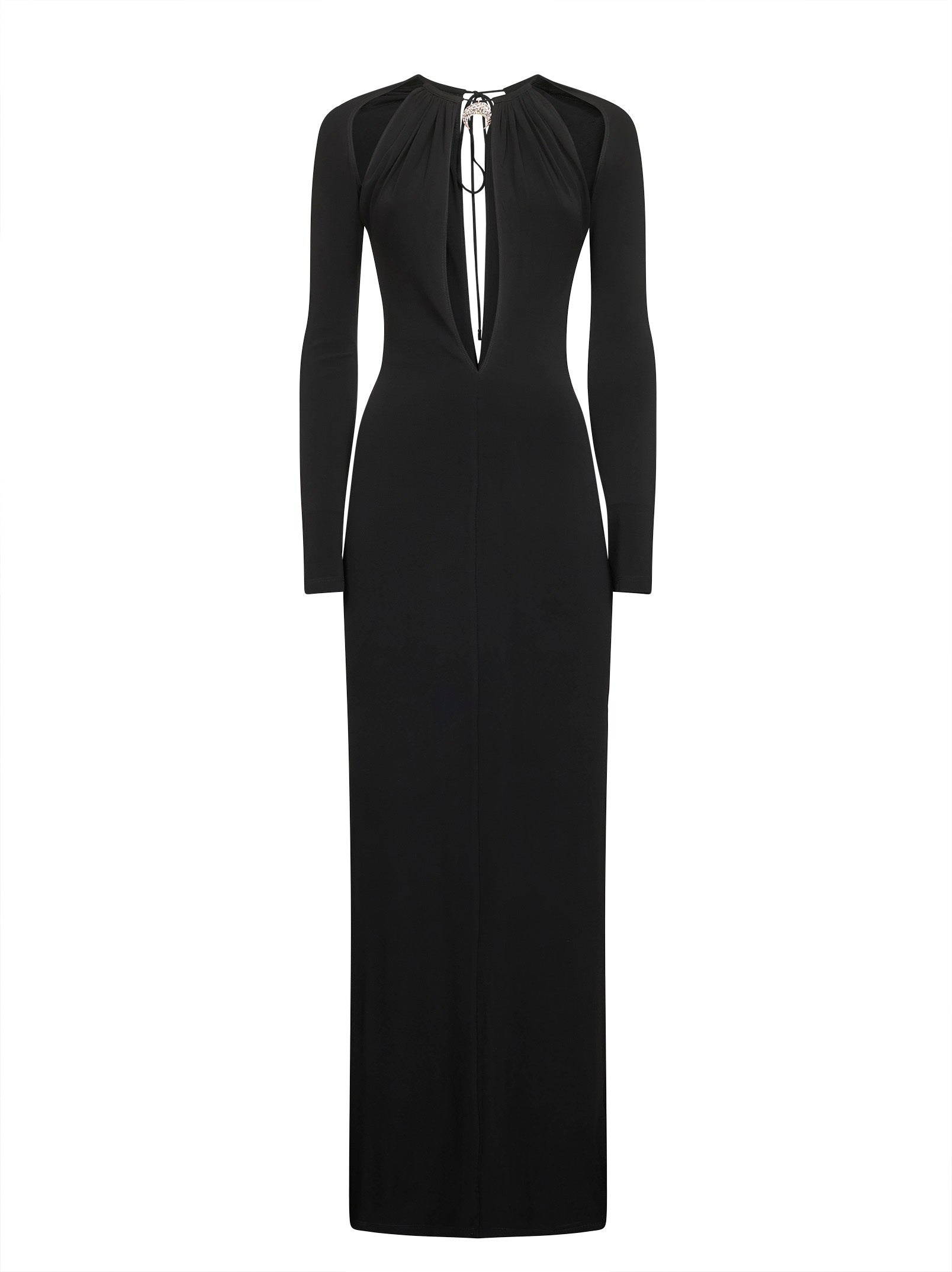 Marine Serre Black Viscose Casual Dress Marine Serre Black Viscose Casual Dress
