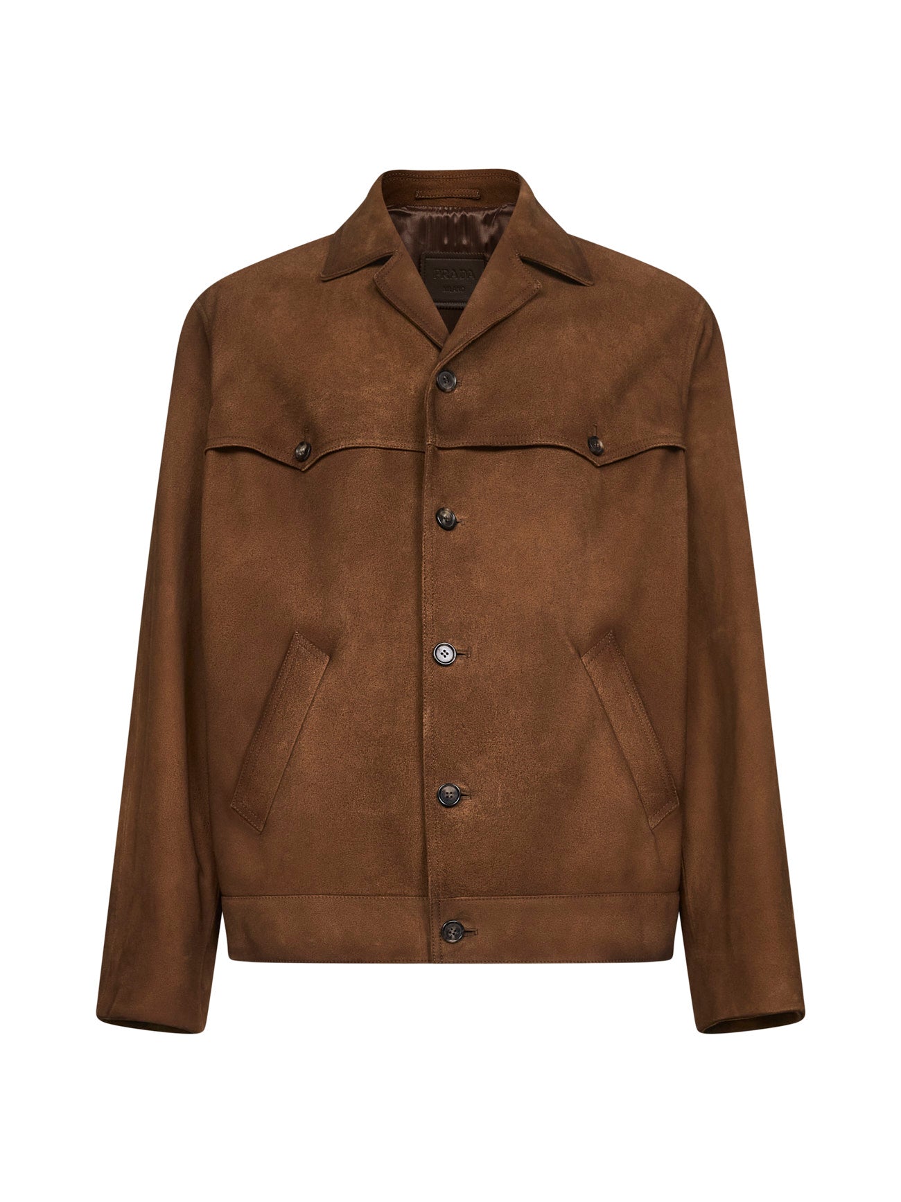 Tobacco suede jacket – Daniello.com