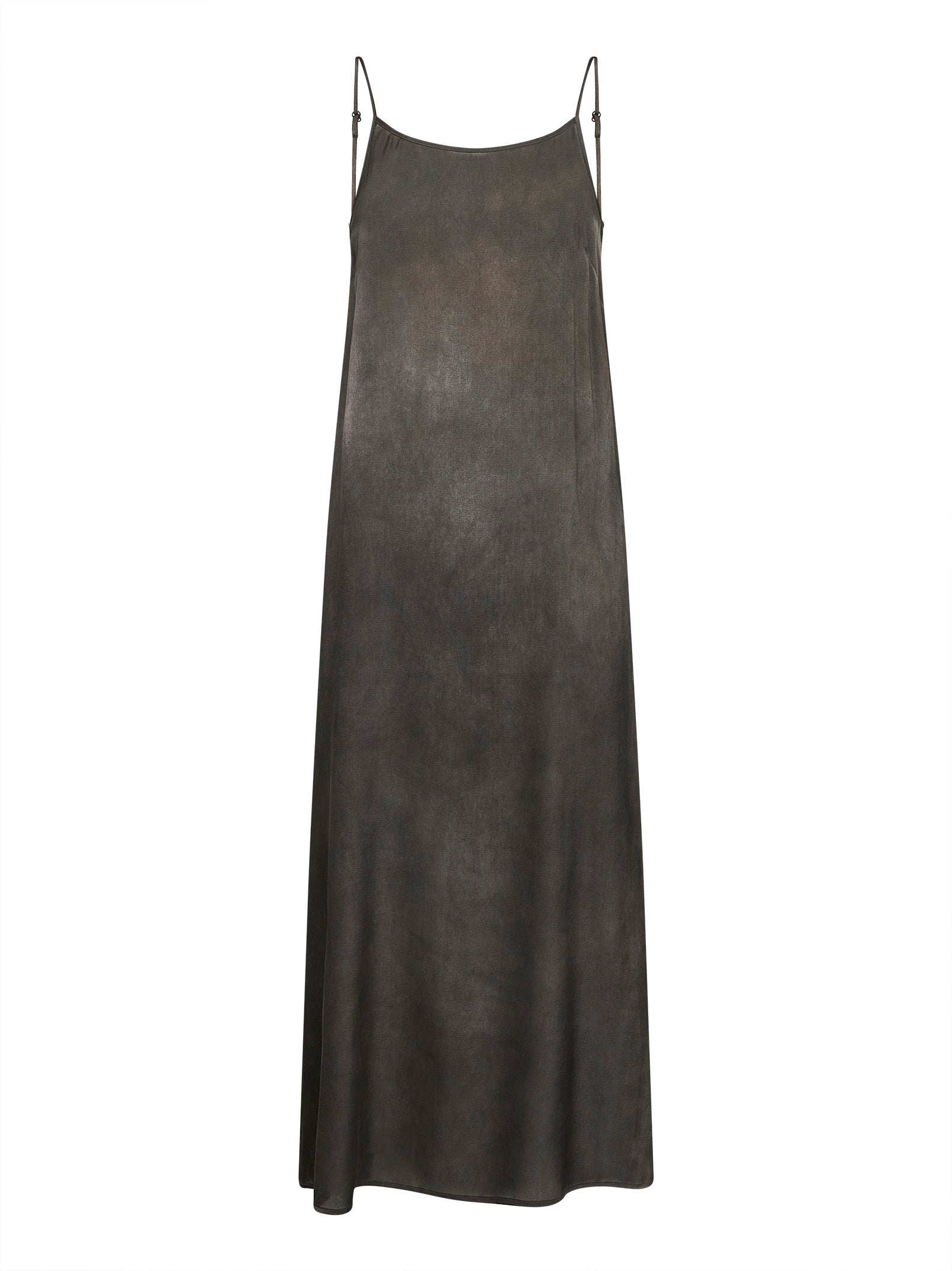 Grey ombre-effect stretch silk Anaya dress – Daniello.com