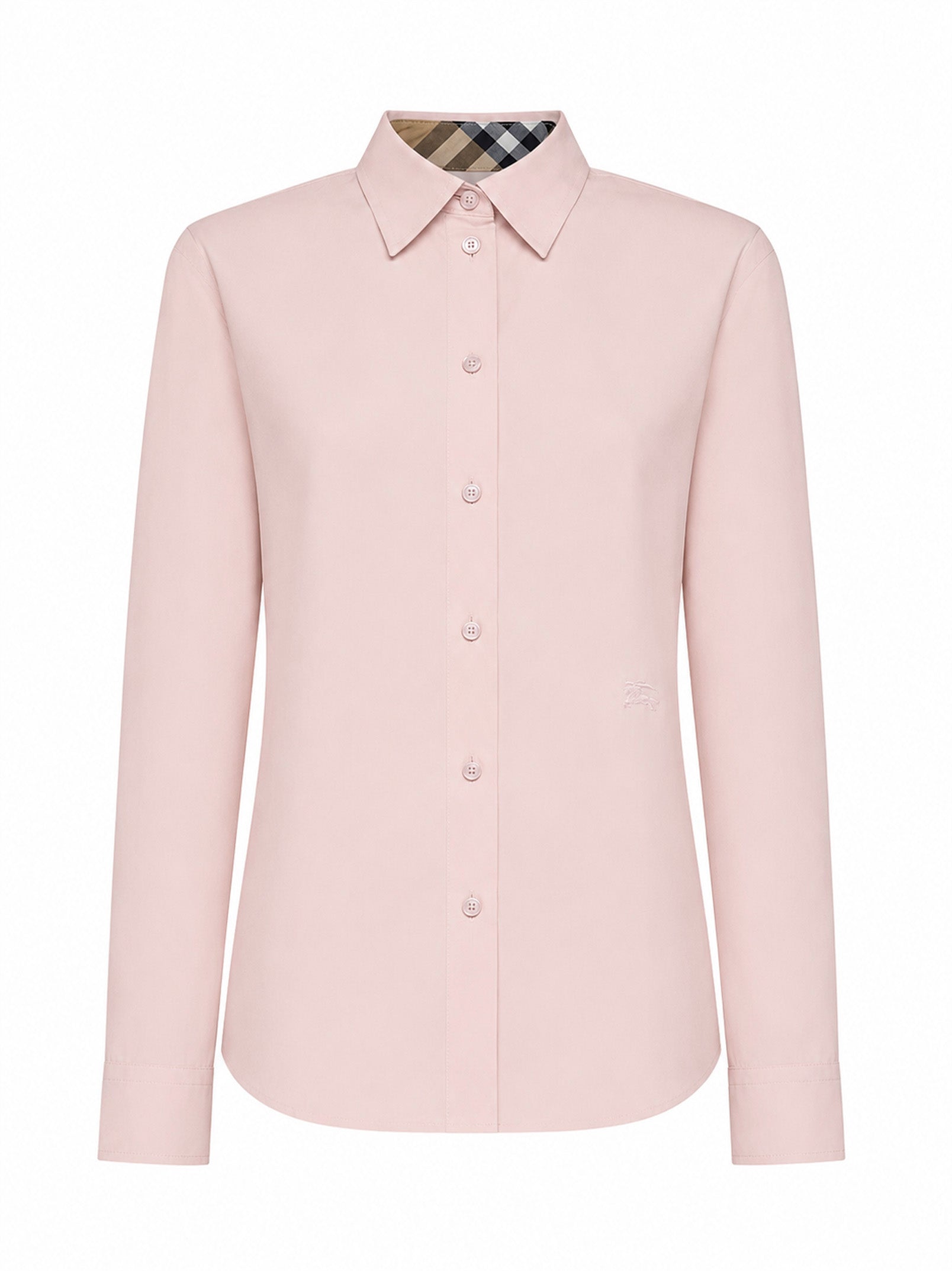 burberry pink dress shirt Vintage Burberry Summer Chambray Pink White Striped Button Down Shirt Sz XL