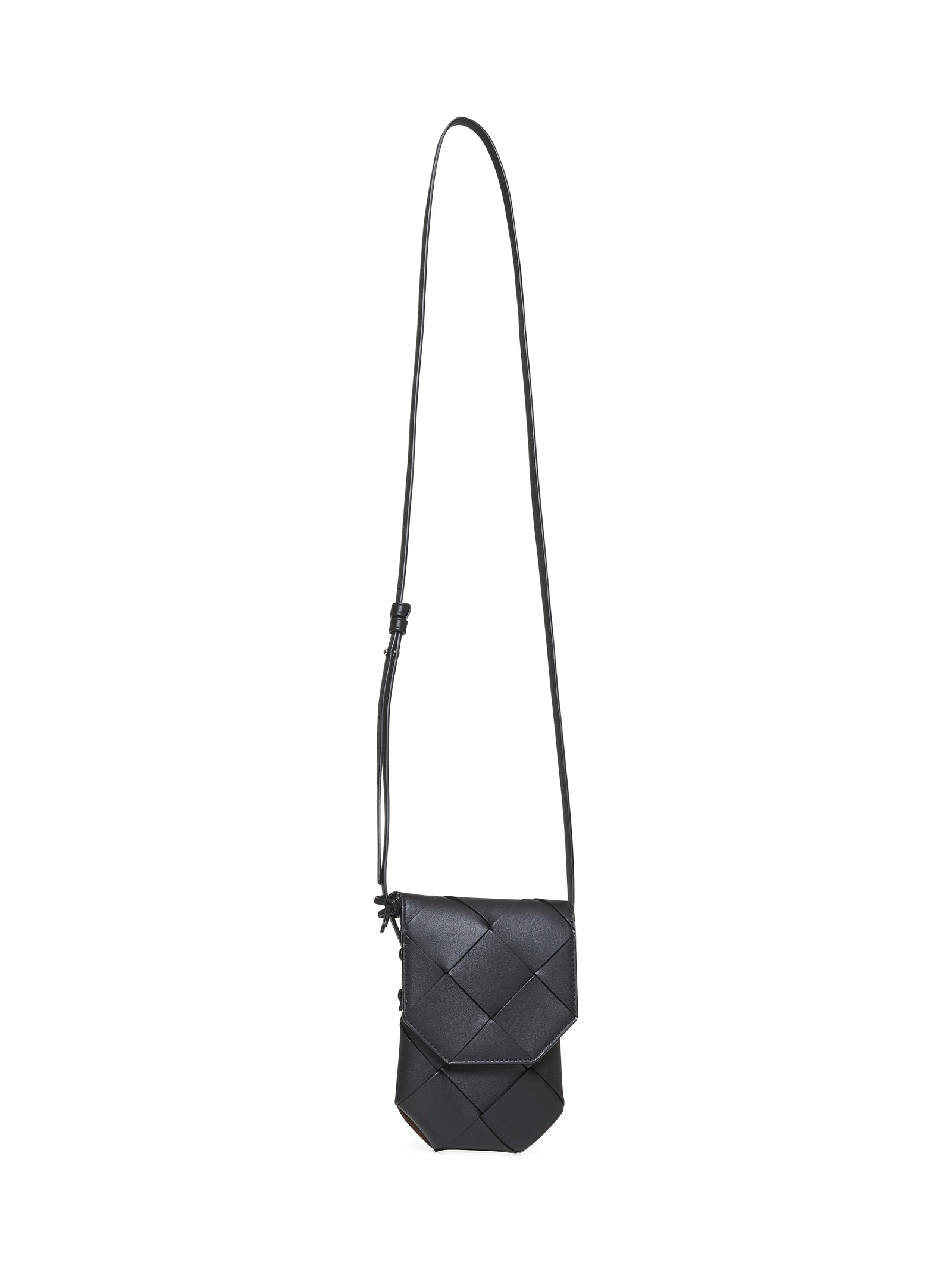 ★BOTTEGA VENETA★ Diago Phone Pouch Black 817827V5AJ21002 8 Black Diago phone pouch – Daniello.com