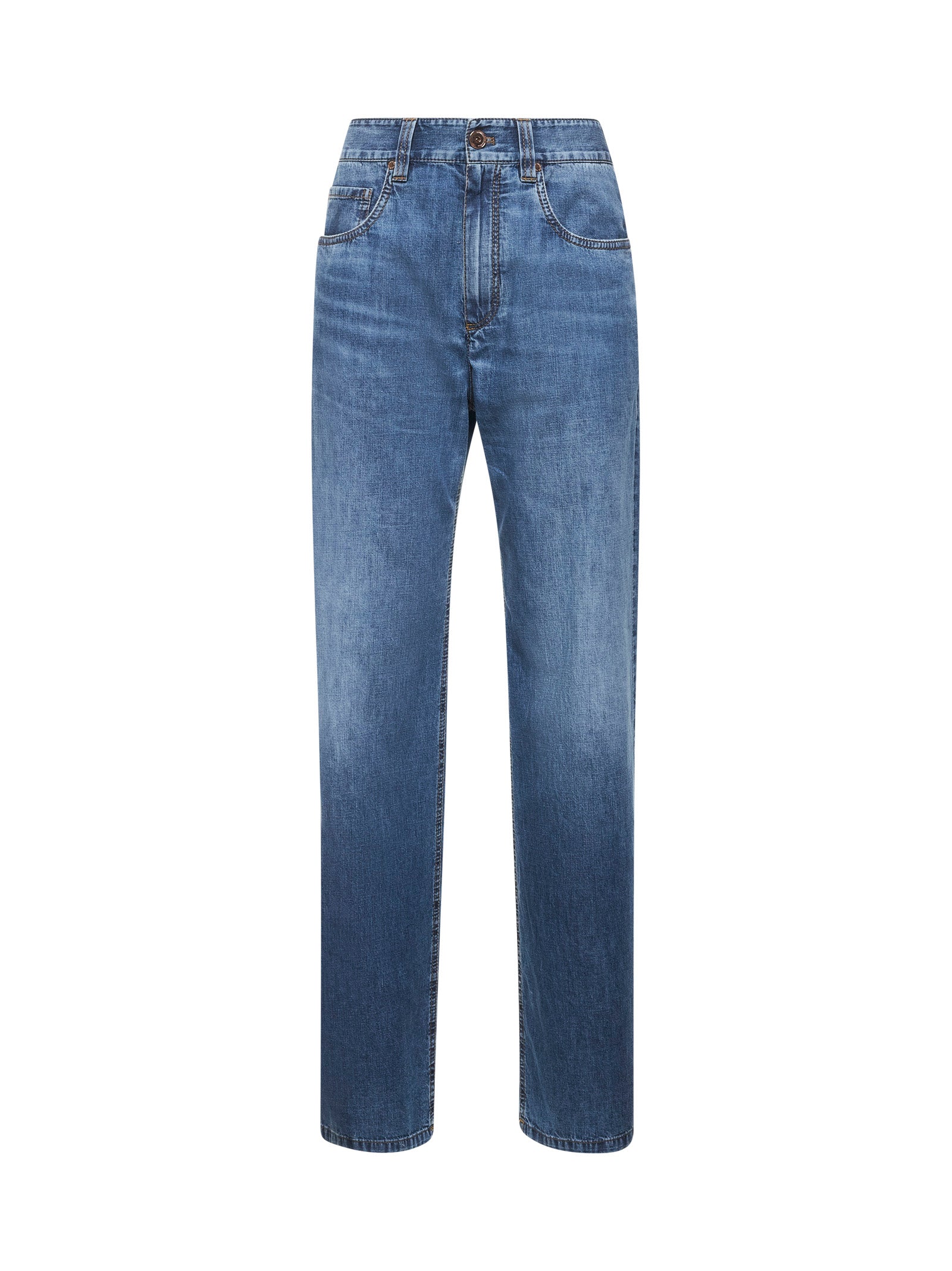 Blue denim Contemporary Loose jeans – Daniello.com