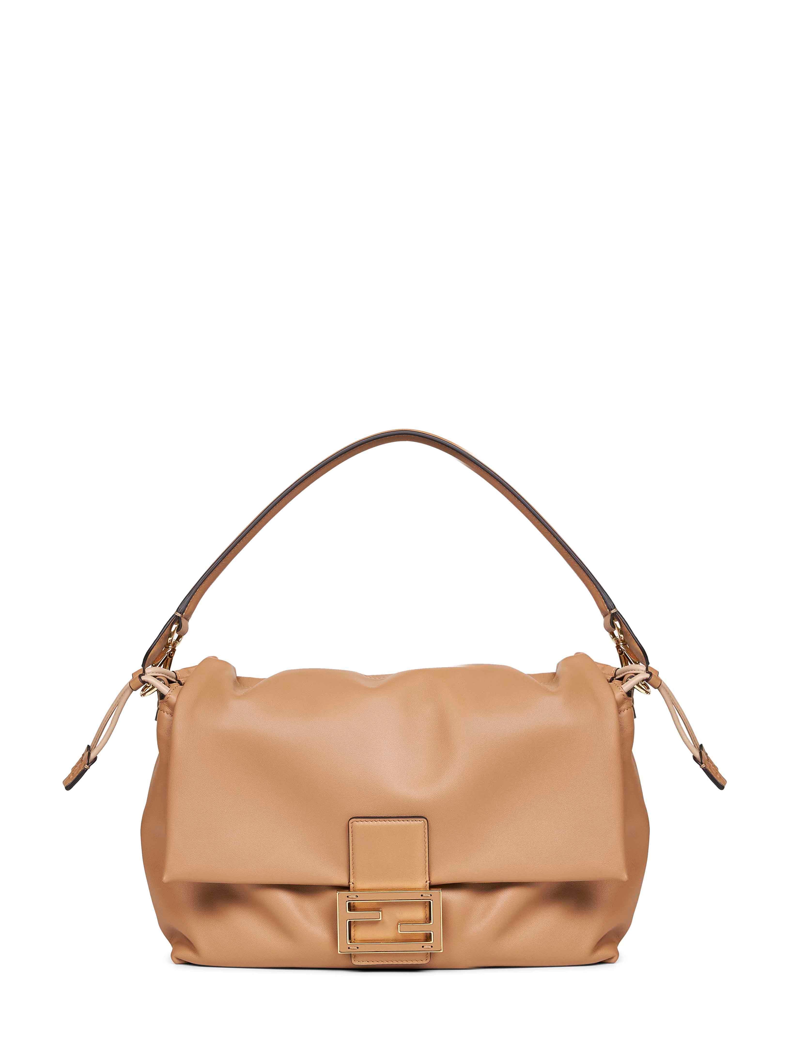 Cappuccino Mamma Baguette Large handbag – Daniello.com