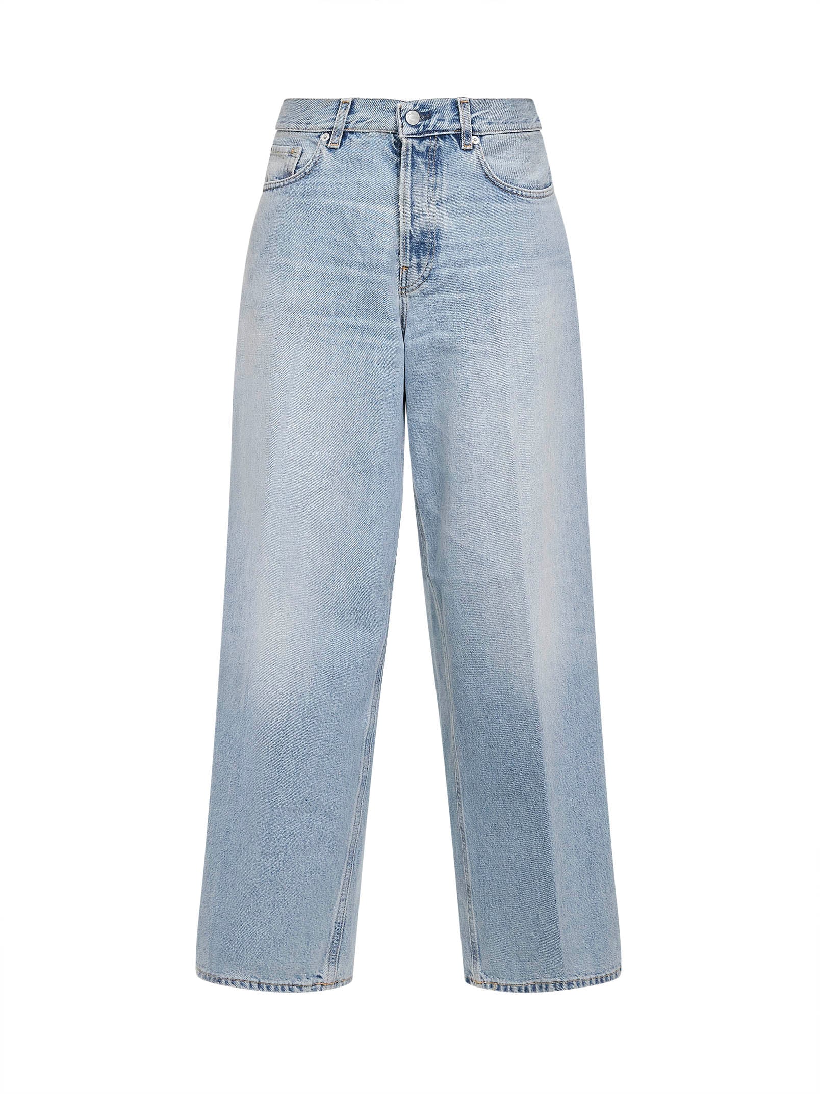 Light blue cotton denim Bethany boyfriend jeans – Daniello.com