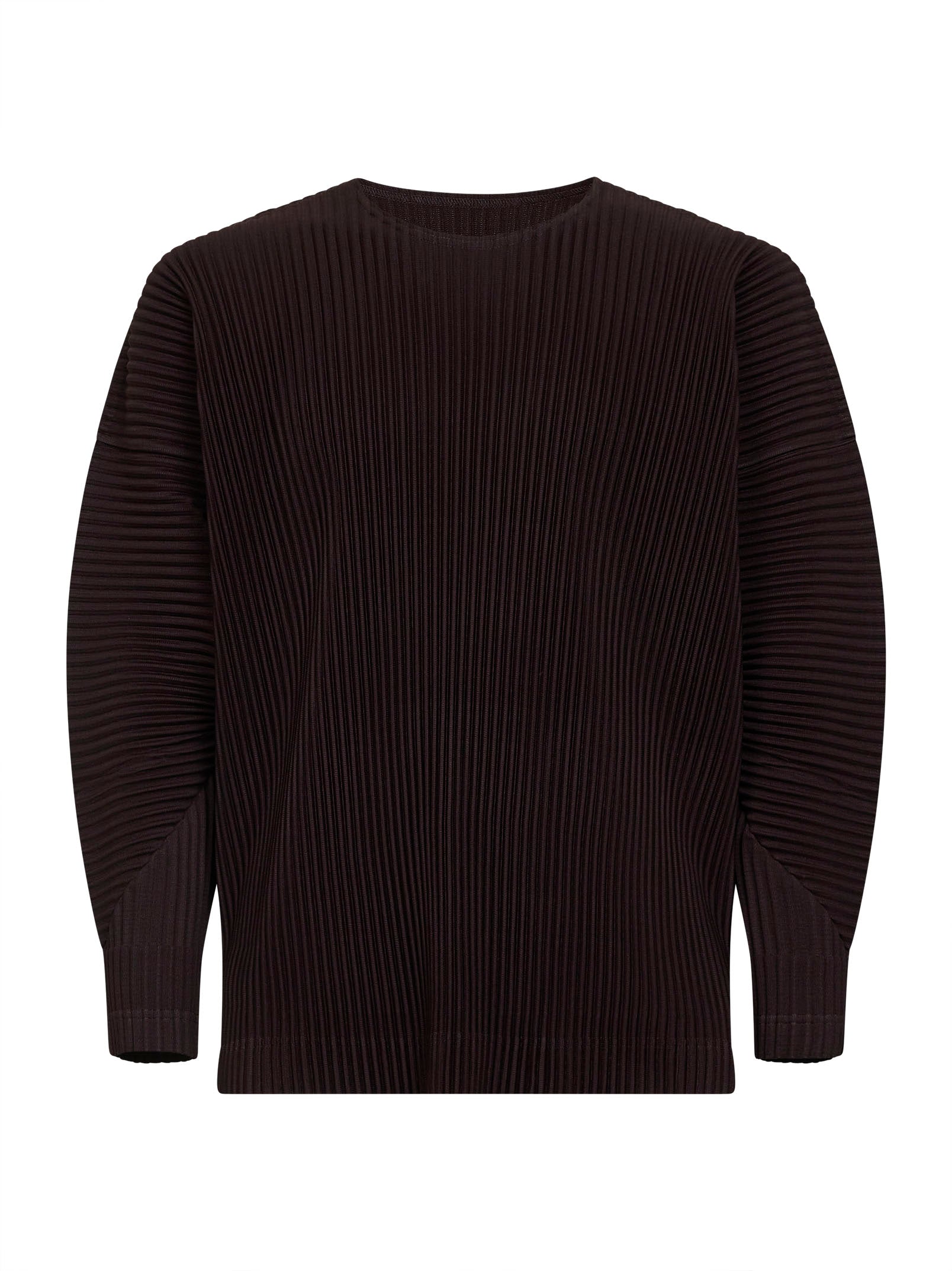 【限定・未使用品】HOMME PLISSE 長袖トップス3 EGG PLANT Egg plant black MONTHLY COLORS: JANUARY top – Daniello.com