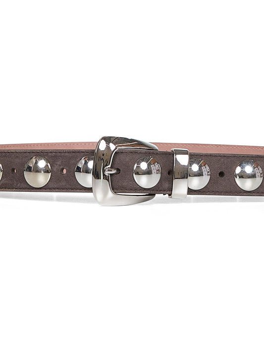Brown suede Benny belt