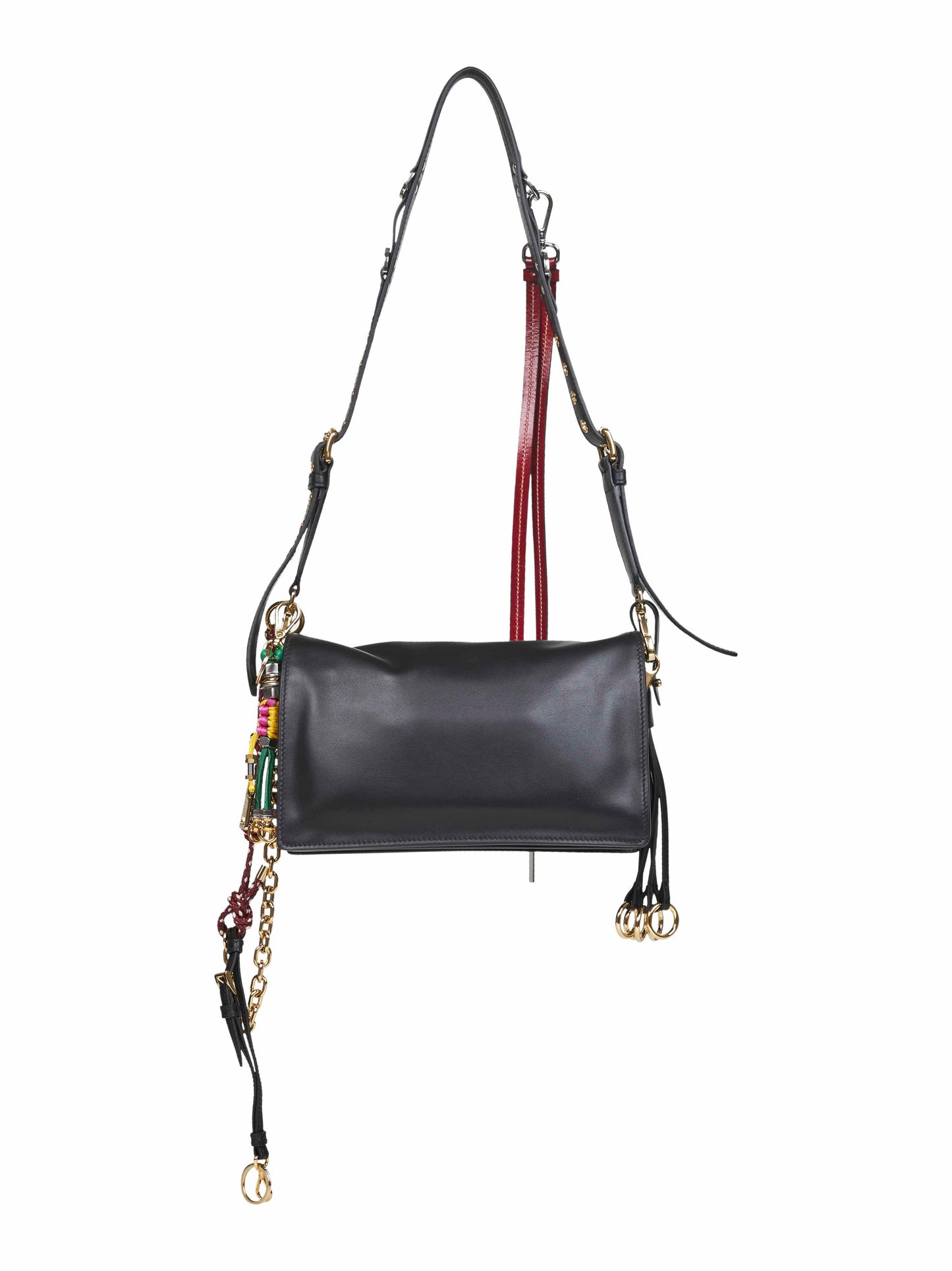 Borsa a spalla Prada Soft Sound small nera