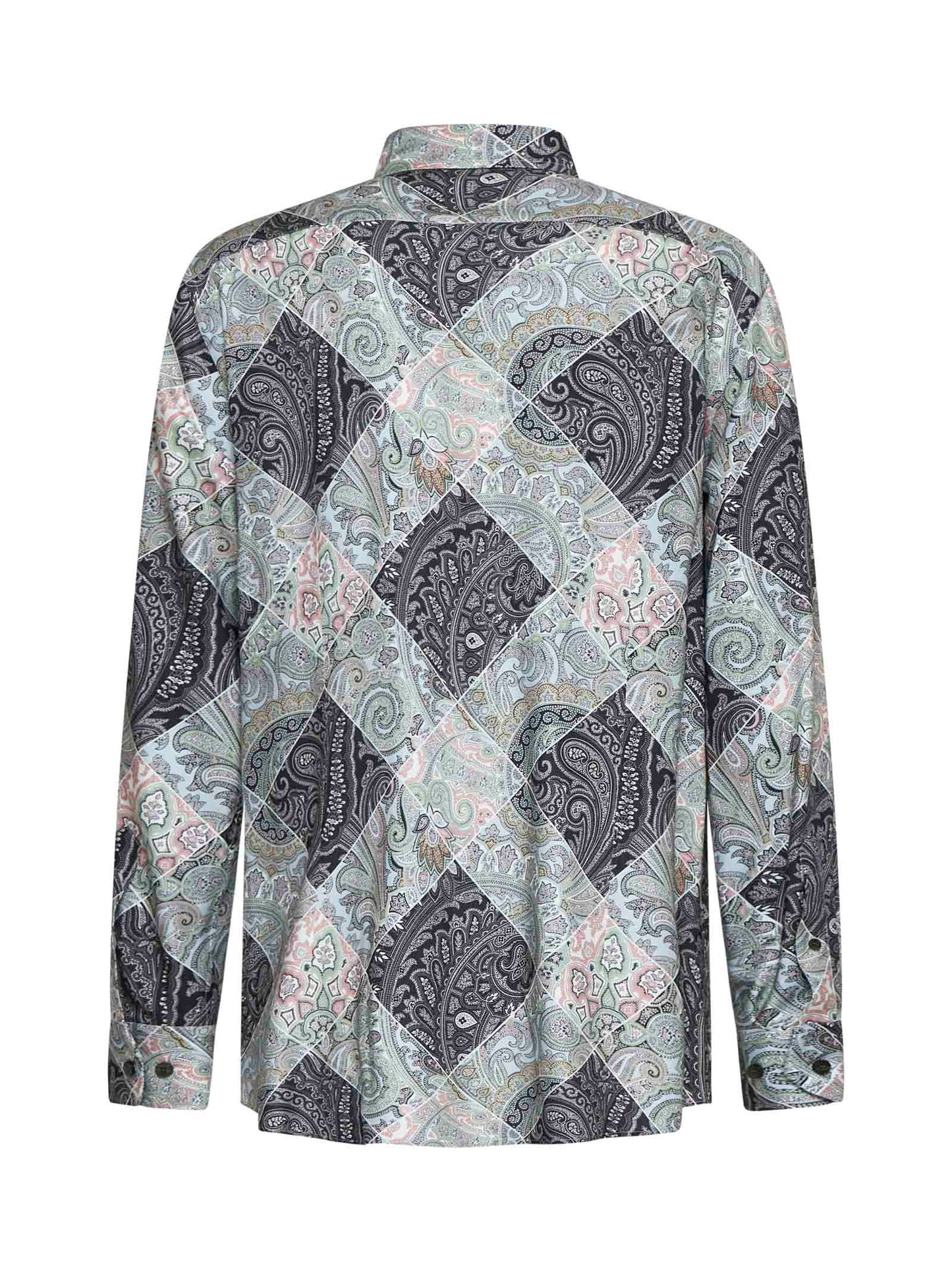 Camicia in viscosa stampa Paisley