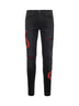 Jeans AMIRI Snake Skinny in denim nero