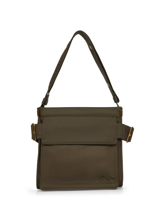 Borsa a tracolla Tote Trench piccola verde