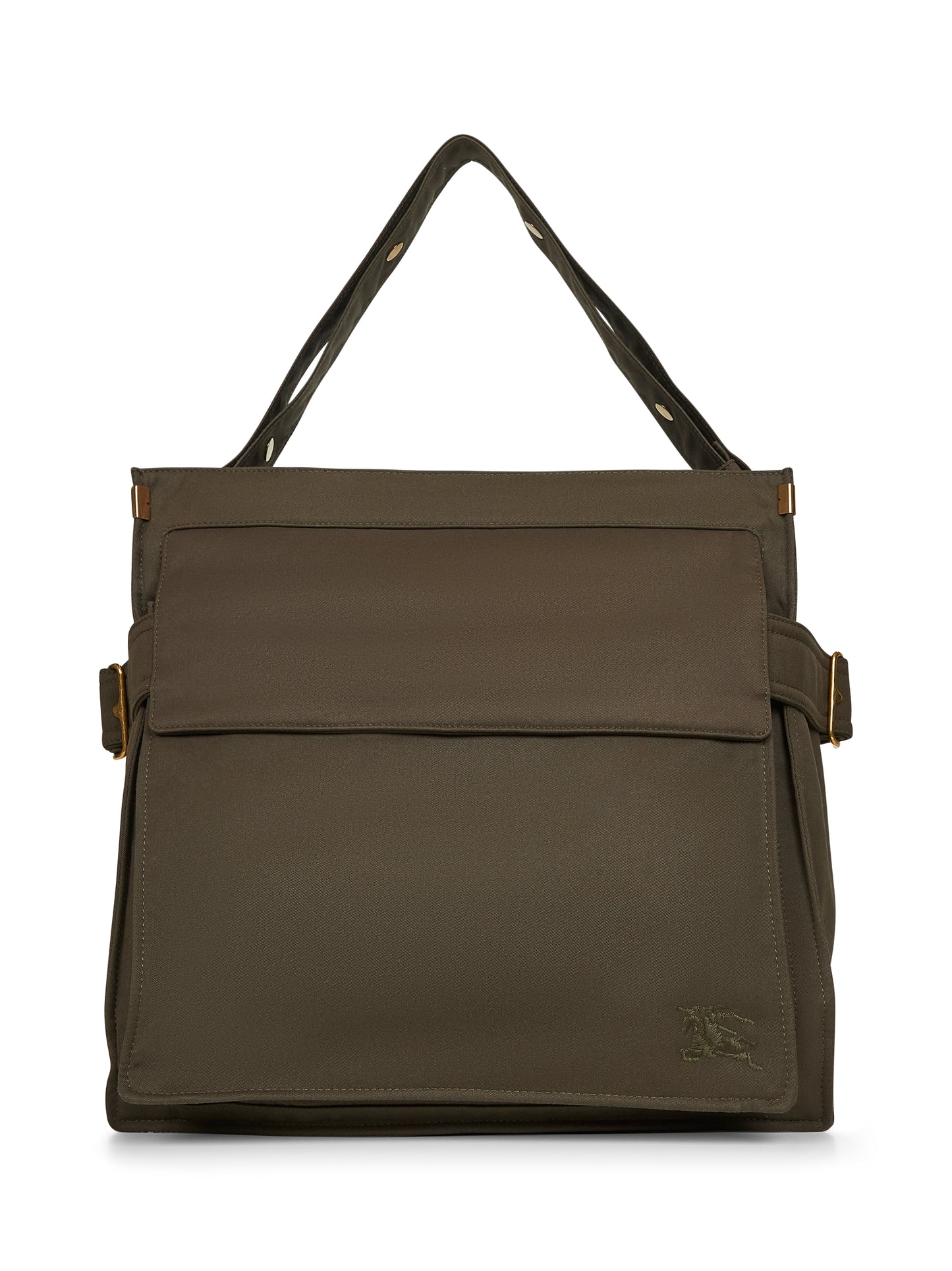 Borsa a tracolla Tote Trench media verde