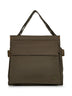 Borsa a tracolla Tote Trench media verde