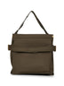 Borsa a tracolla Tote Trench media verde