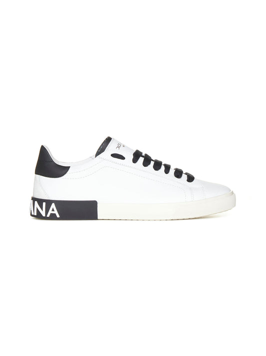 Sneakers Portofino in pelle <BR/>