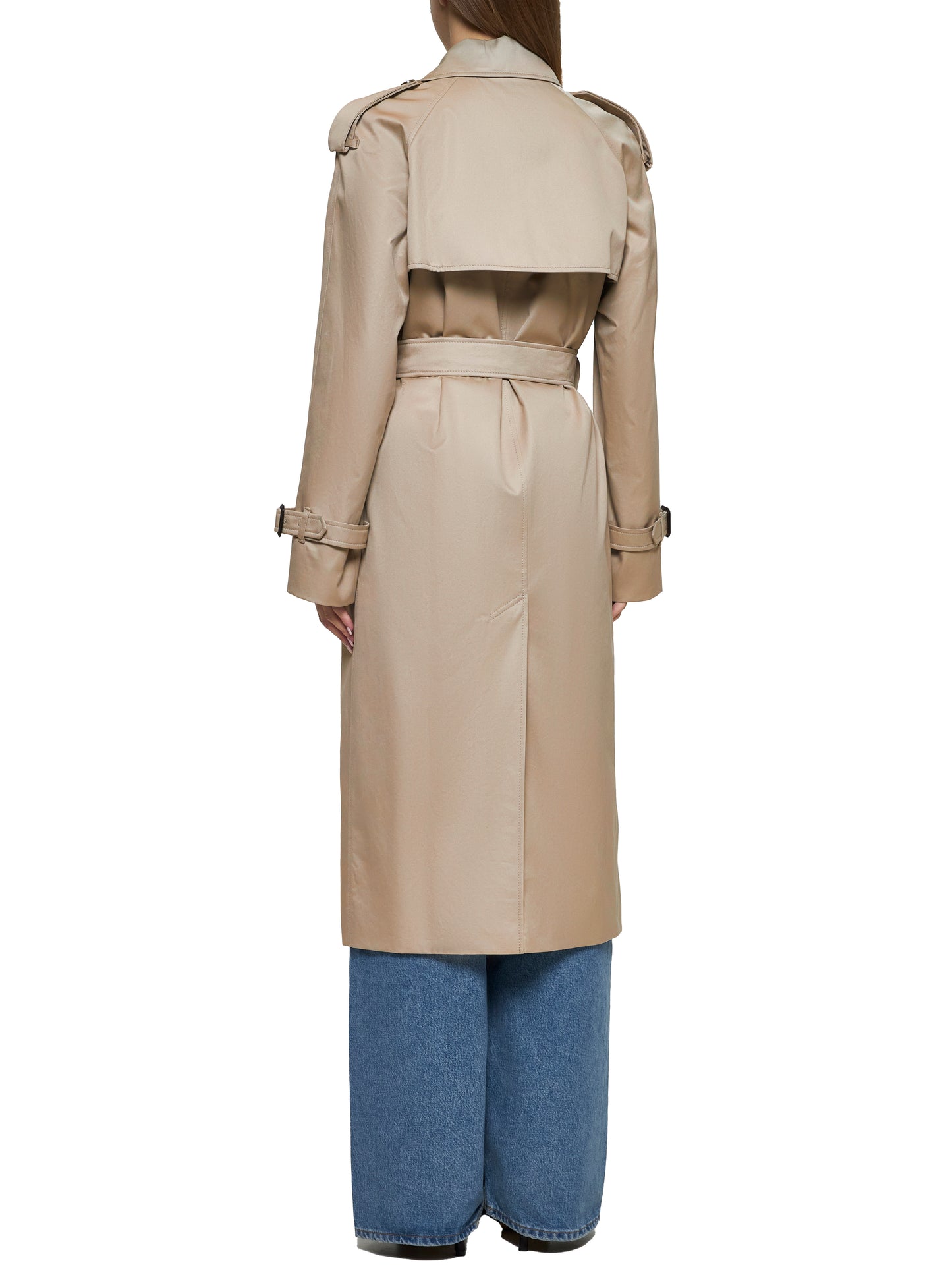 Trench Castleford lungo grigio