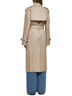 Trench Castleford lungo grigio