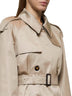Trench Castleford lungo grigio