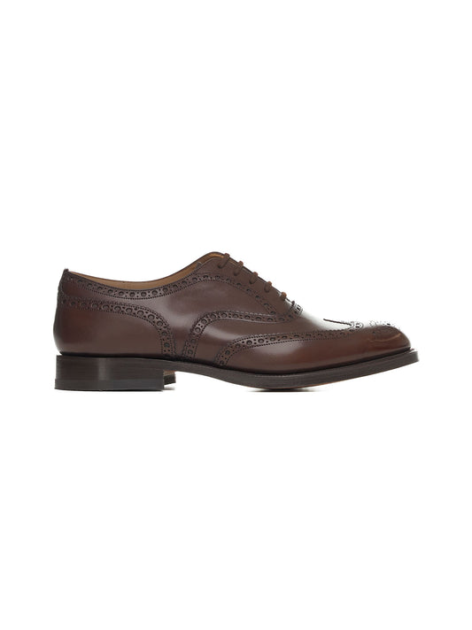Burwood Brogue leather oxford shoes