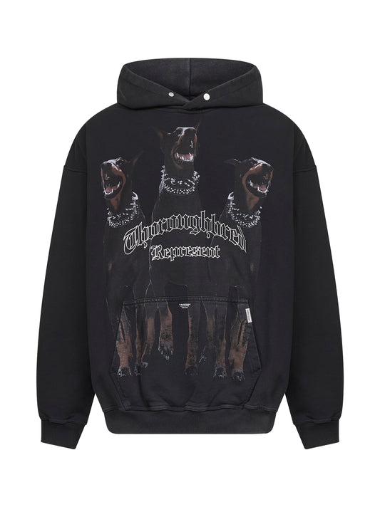 Black Thoroughbred hoodie