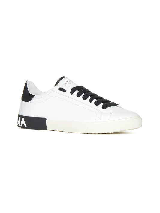 Sneakers Portofino in pelle <BR/>