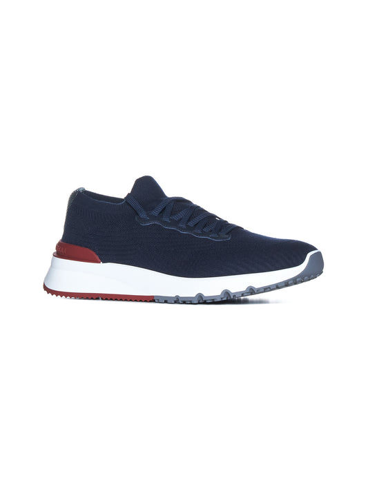 Sneakers low top in cotone