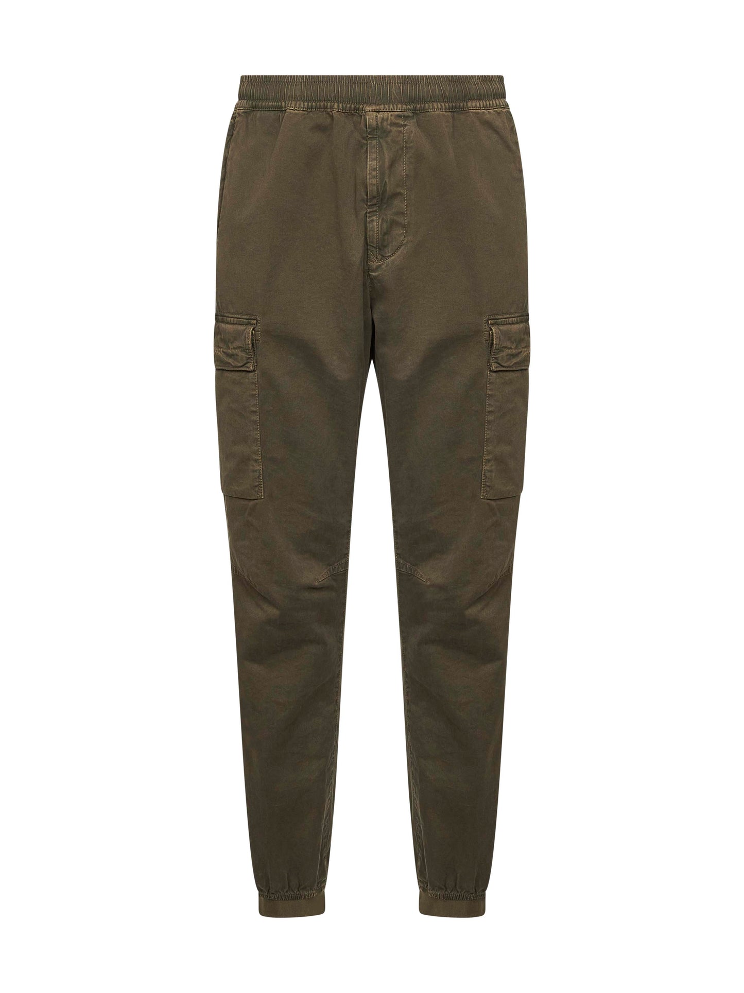 Pantaloni cargo verdi