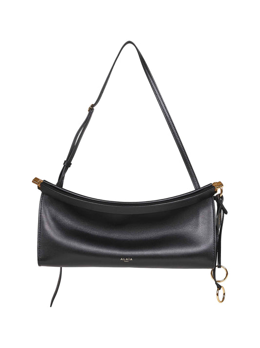 Black Le Click East West medium shoulder bag