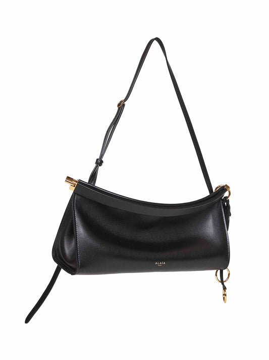 Black Le Click East West medium shoulder bag