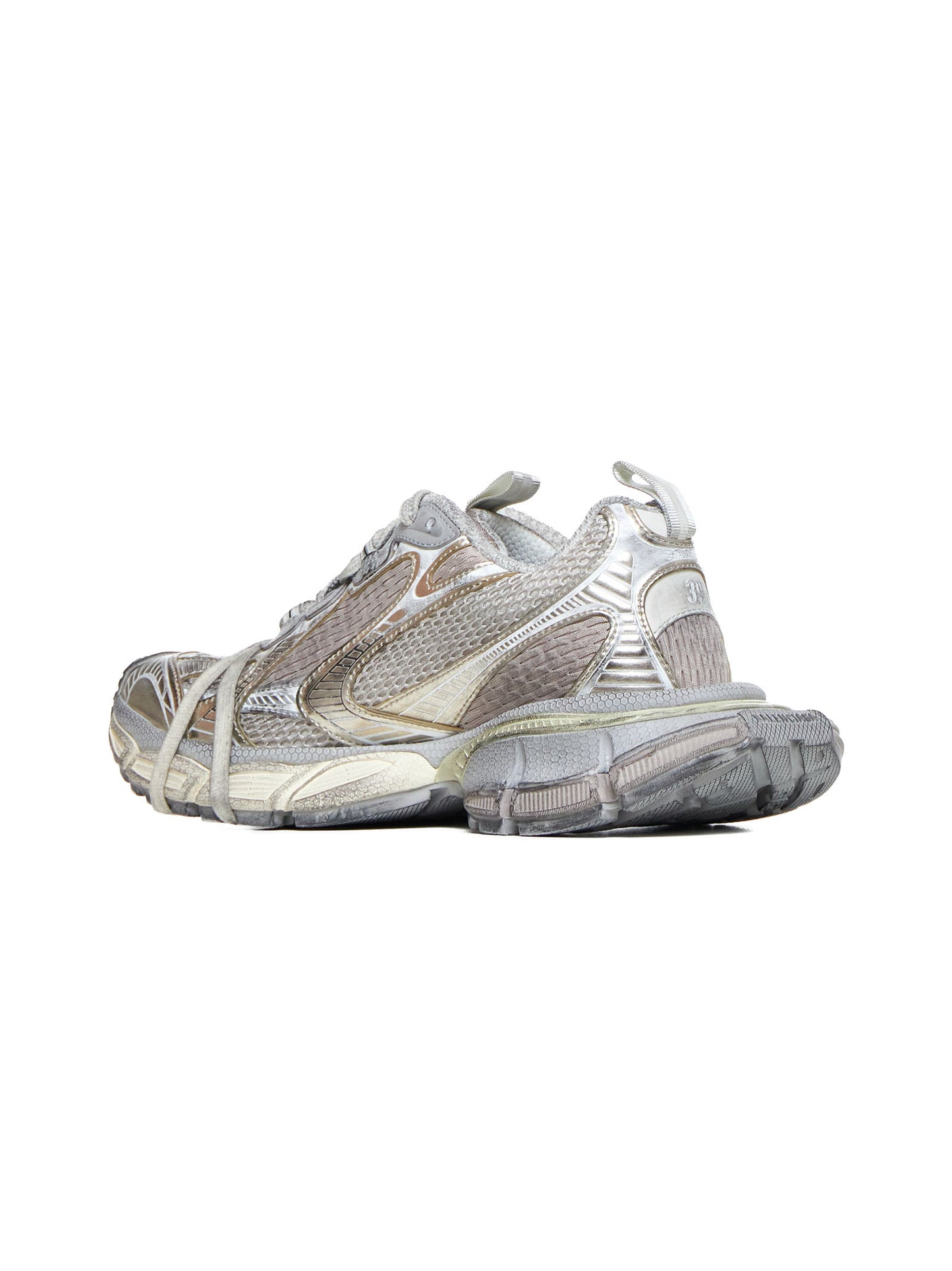 Sneakers 3XL in mesh e similpelle