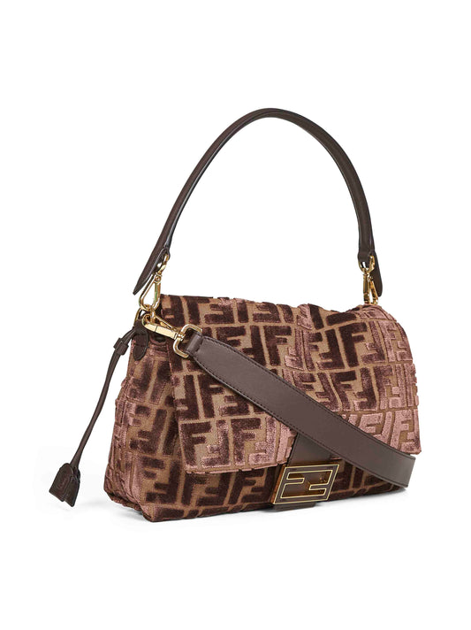 Brown Medium Baguette Mamma shoulder bag