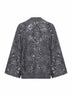Grey wool knit Dazzling cardigan
