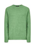Green alpaca blend GHIACCI sweater