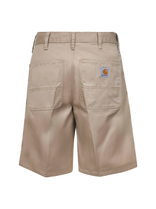 Beige Denison twill Simple Short