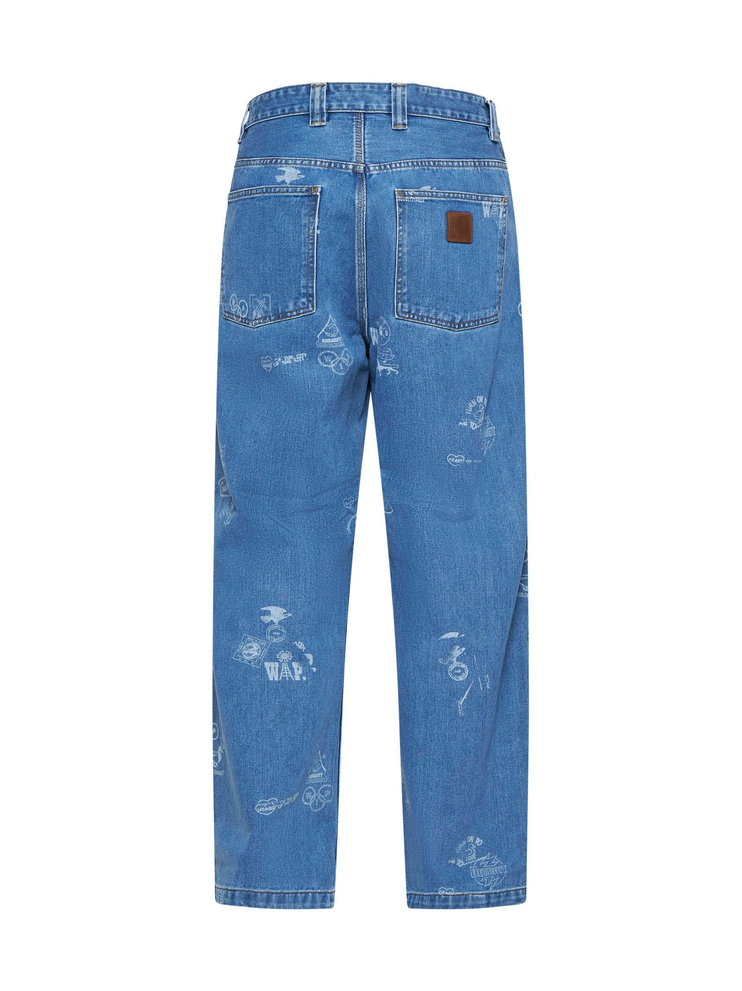 Carhartt WIP Printed Denim Pants