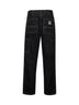 Jeans Single Knee in denim Norco nero