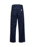Jeans Single Knee in denim Norco blu