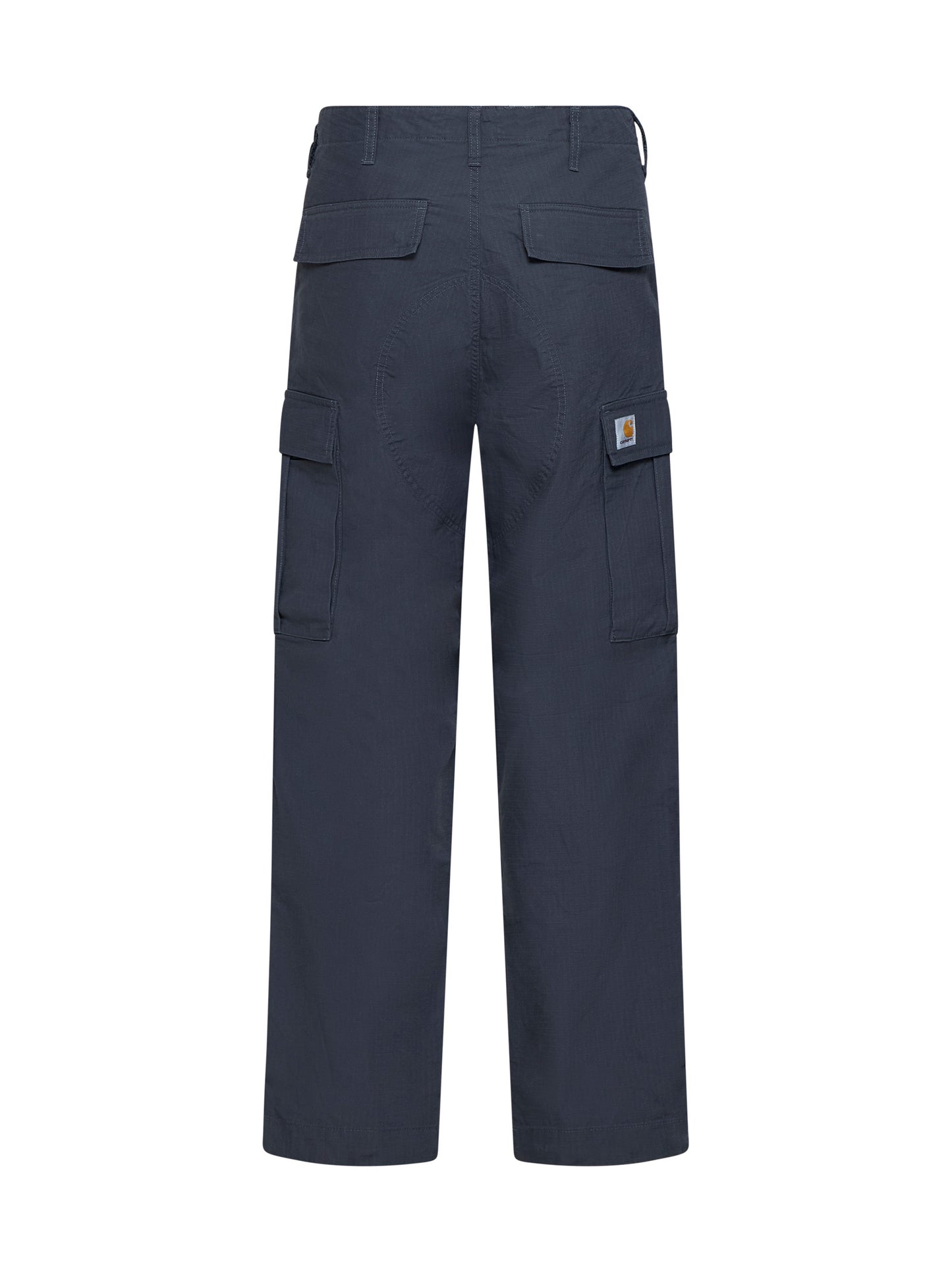 Grey ripstop Regular Cargo Pant trousers