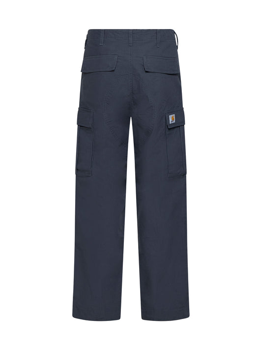 Grey ripstop Regular Cargo Pant trousers