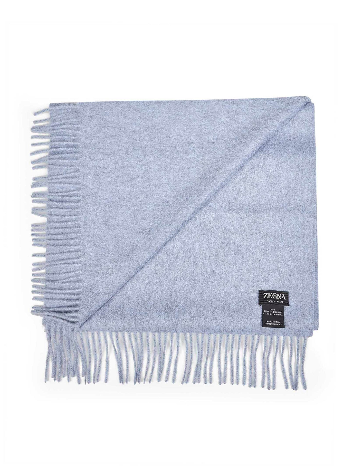Light blue Oasi Cashmere scarf