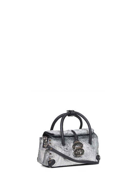 Silver Dotta Baby handbag