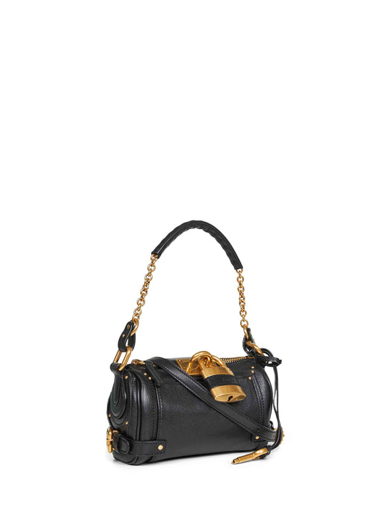 Borsa con catena Paddington piccola nera
