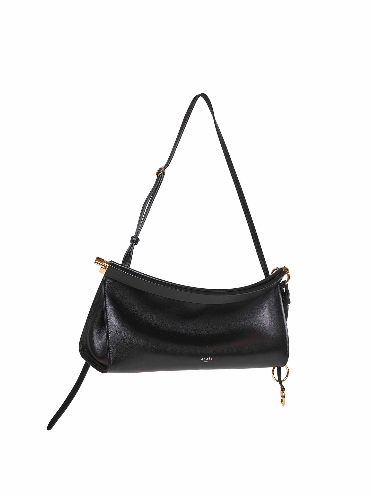 Black Le Click East West medium shoulder bag
