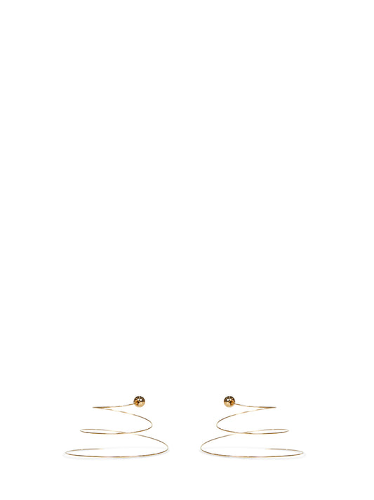 Orecchini Thin Spiral oro