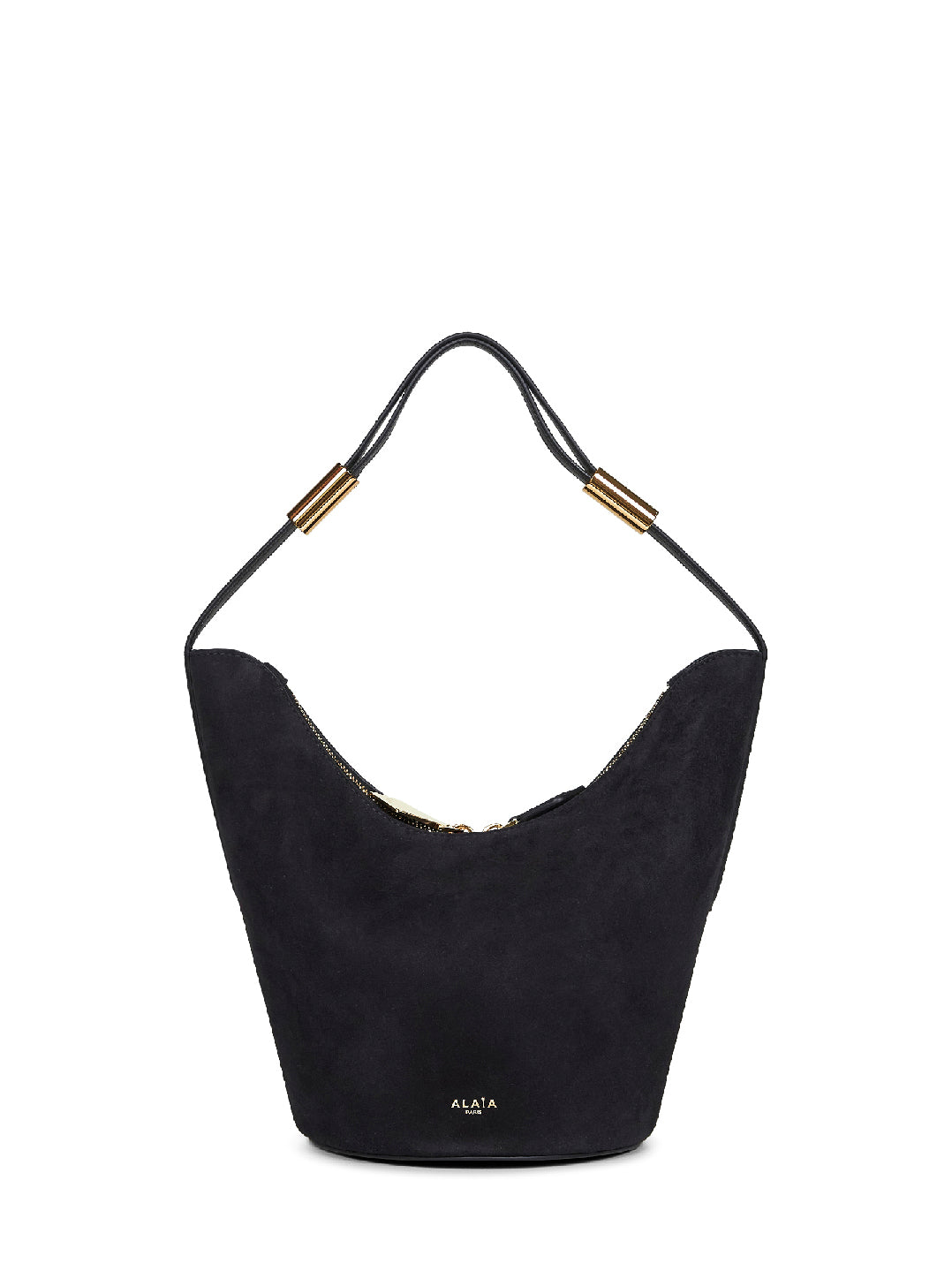 Borsa a spalla Shape piccola nera