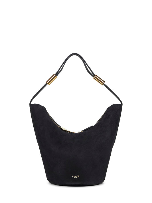 Borsa a spalla Shape piccola nera