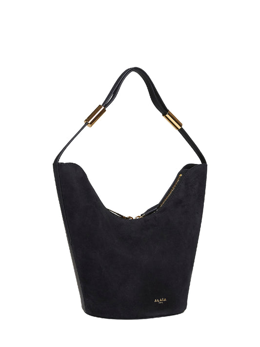 Borsa a spalla Shape piccola nera
