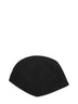 Black cashmere knit bucket hat
