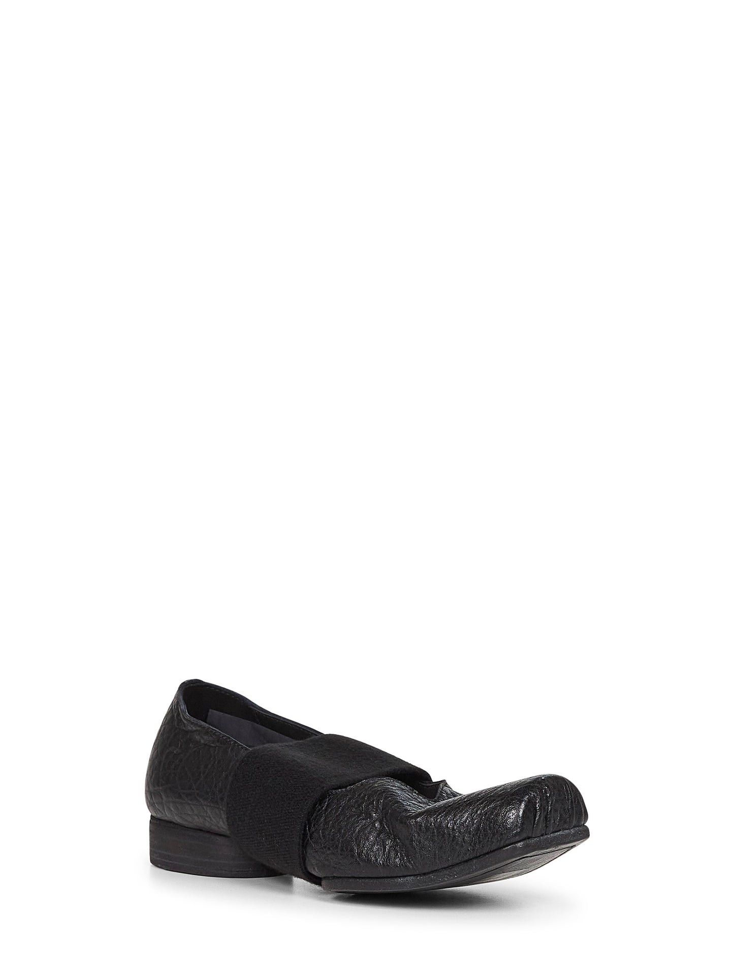 Ballerine Ballet Strap in pelle nera