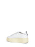 Sneakers Medalist Platform in pelle bianca