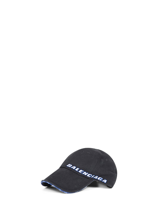 Berretto da baseball Tilted Typo in drill nero